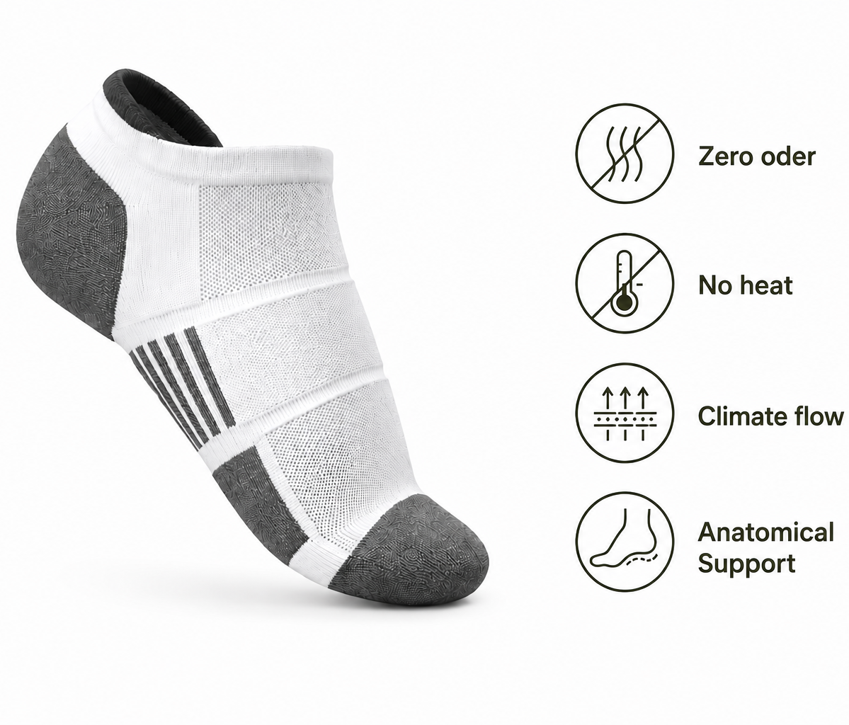 AIR™ Zero-Odor Socks